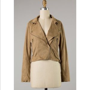 Tan Suede Jacket